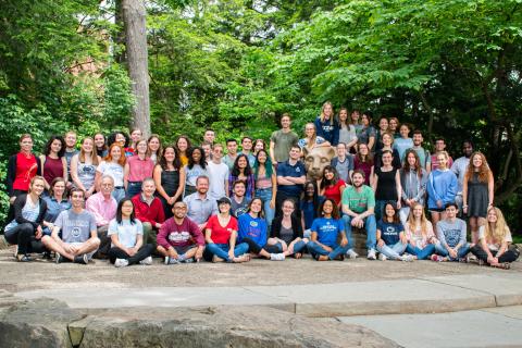 Group of students at Penn State