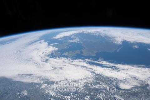 View of planet Earth from space